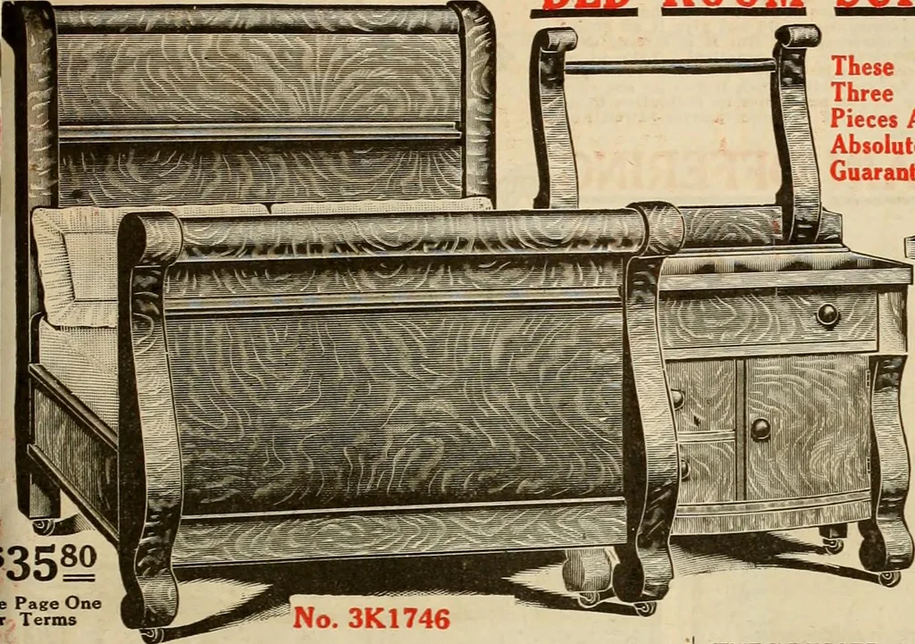 An illustration from Let Hartman feather your nest., 1916, leaf 166