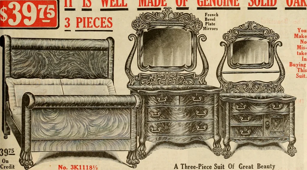 An illustration from Let Hartman feather your nest., 1916, leaf 166