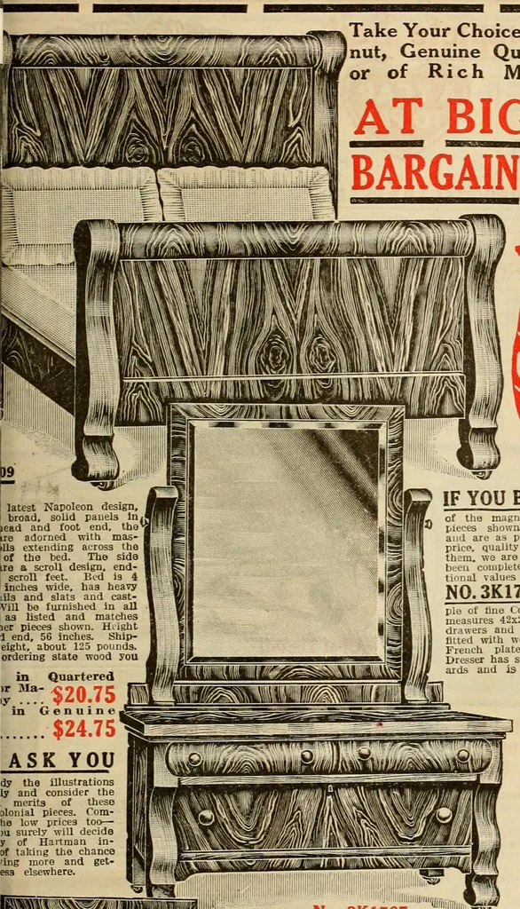 An illustration from Let Hartman feather your nest., 1916, leaf 172