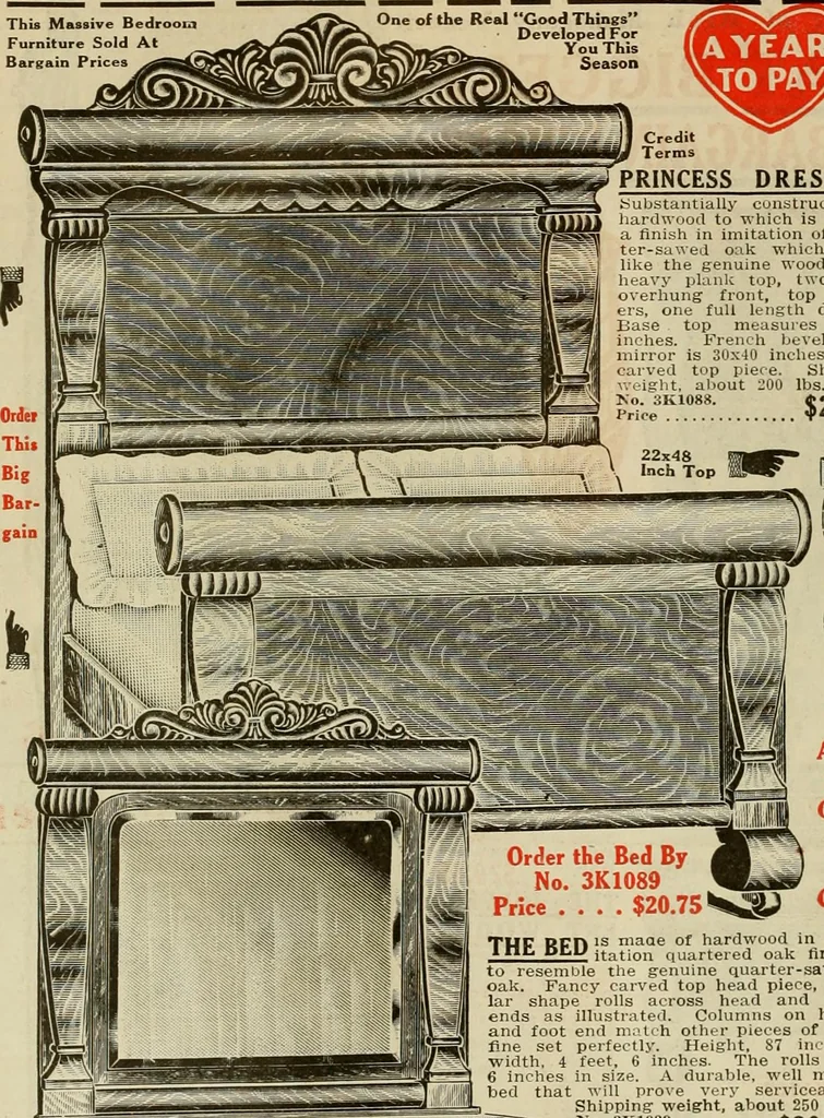 An illustration from Let Hartman feather your nest., 1916, leaf 173