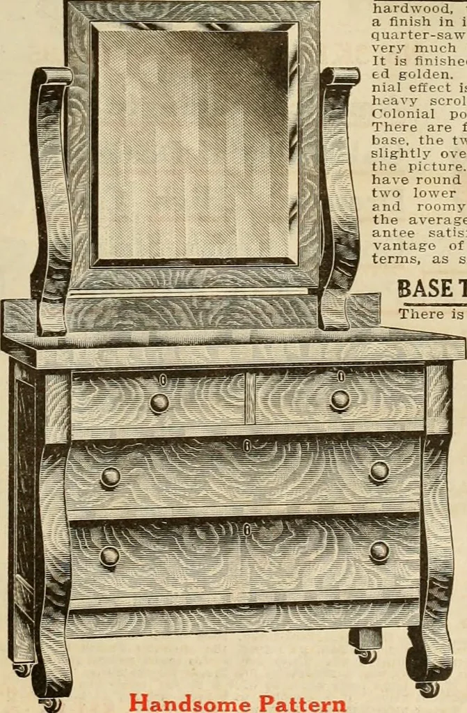 An illustration from Let Hartman feather your nest., 1916, leaf 174