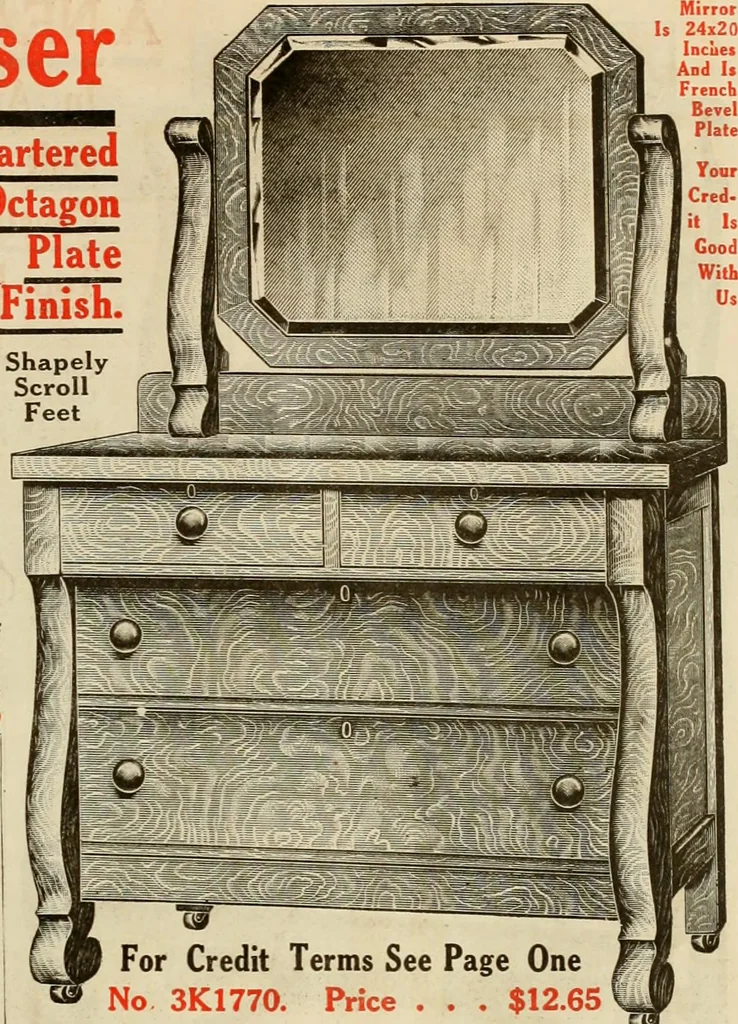 An illustration from Let Hartman feather your nest., 1916, leaf 178