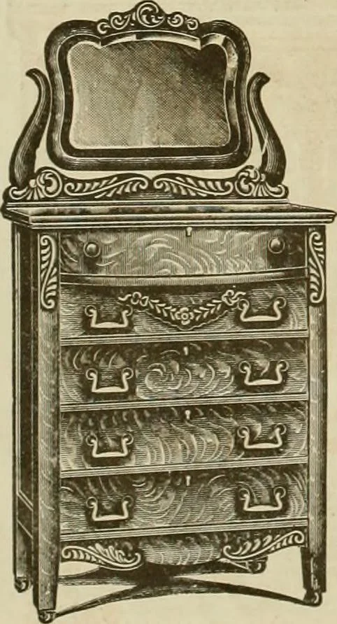 An illustration from Let Hartman feather your nest., 1916, leaf 187
