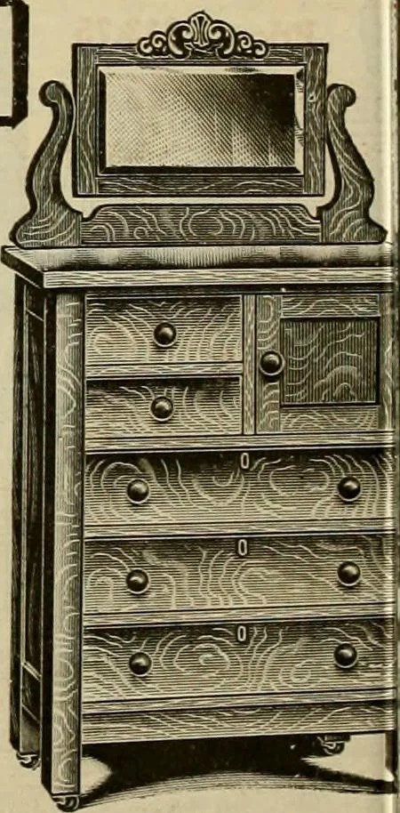 An illustration from Let Hartman feather your nest., 1916, leaf 187