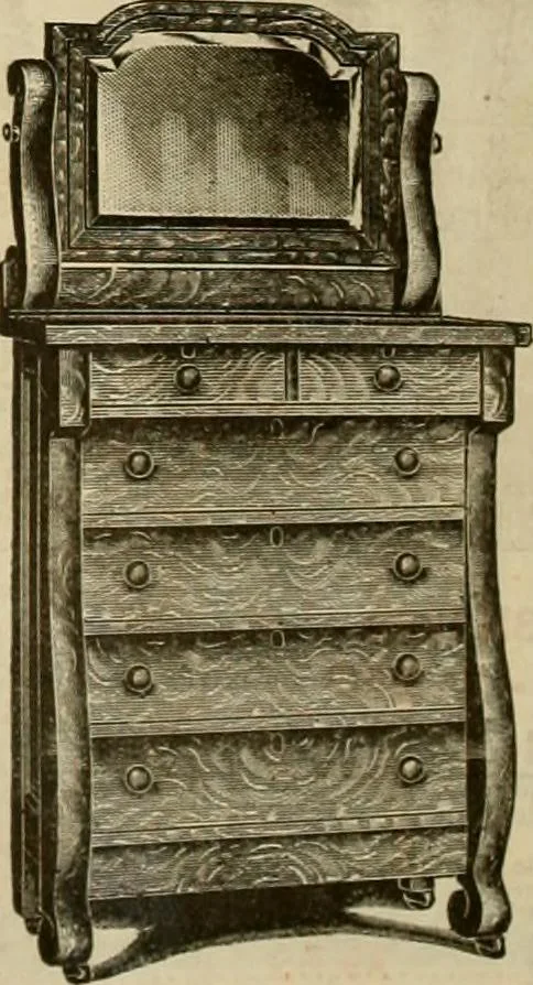 An illustration from Let Hartman feather your nest., 1916, leaf 187