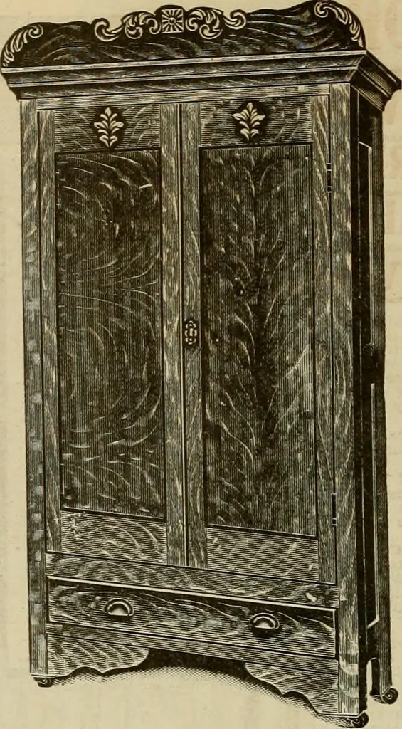 An illustration from Let Hartman feather your nest., 1916, leaf 191
