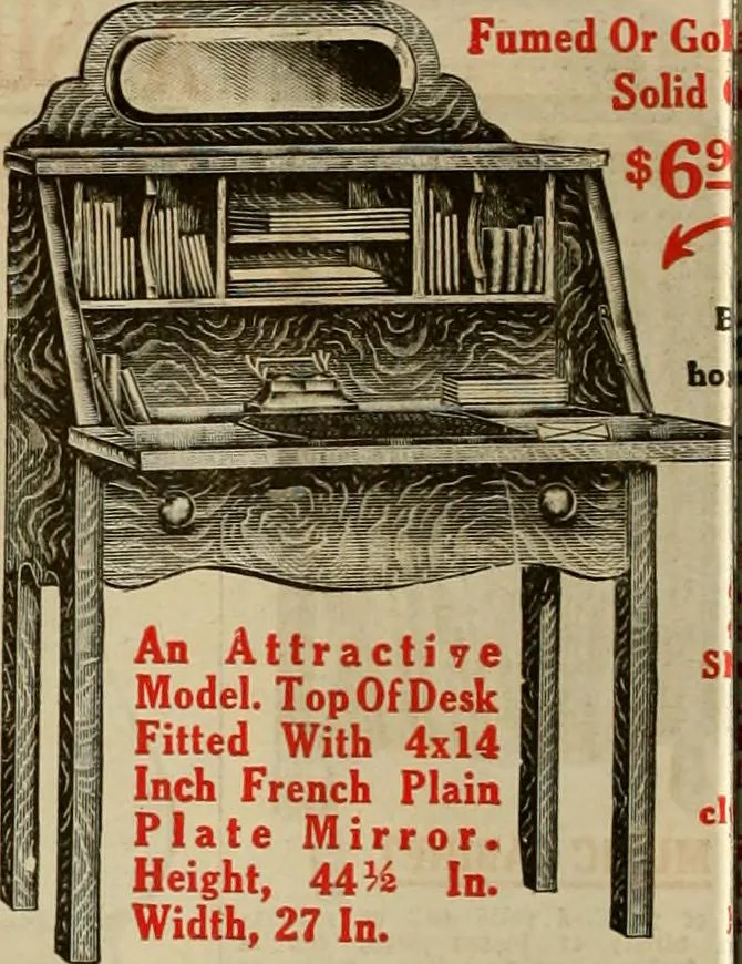 An illustration from Let Hartman feather your nest., 1916, leaf 207