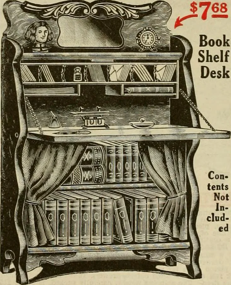 An illustration from Let Hartman feather your nest., 1916, leaf 207