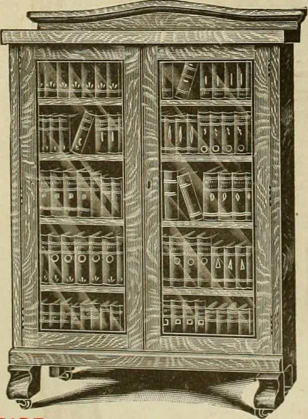 An illustration from Let Hartman feather your nest., 1916, leaf 211