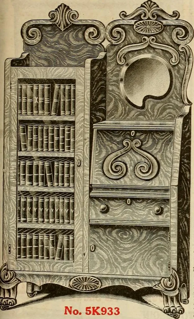 An illustration from Let Hartman feather your nest., 1916, leaf 214