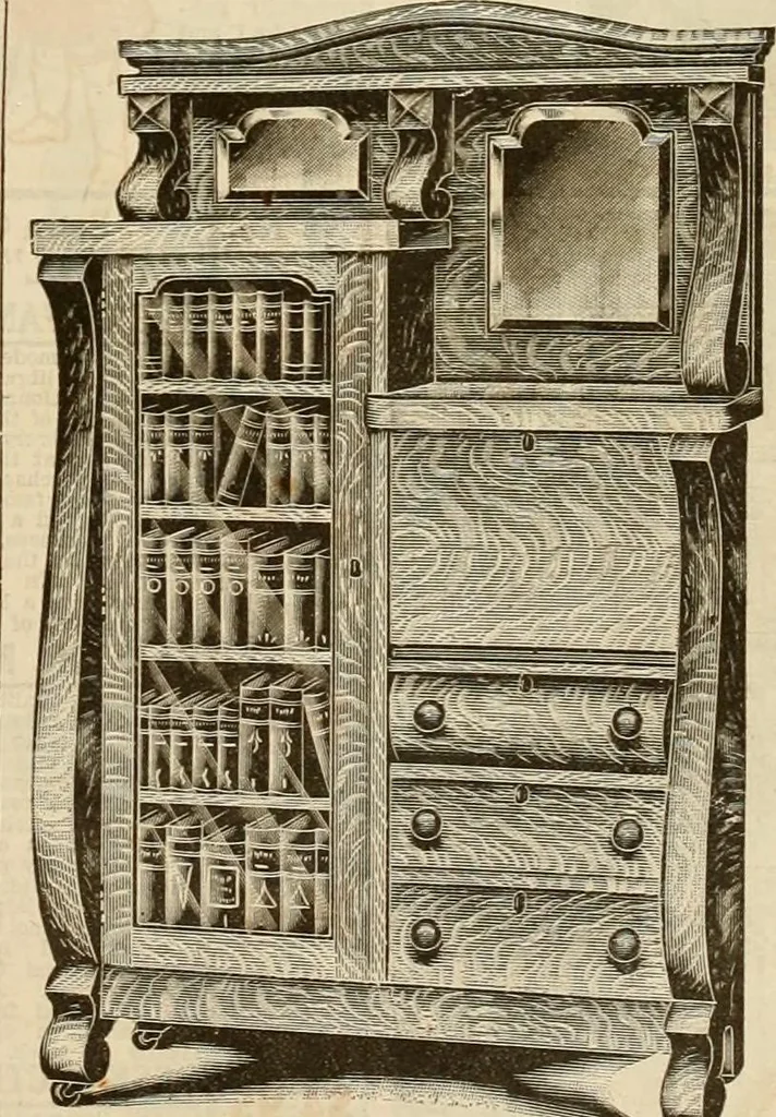 An illustration from Let Hartman feather your nest., 1916, leaf 214