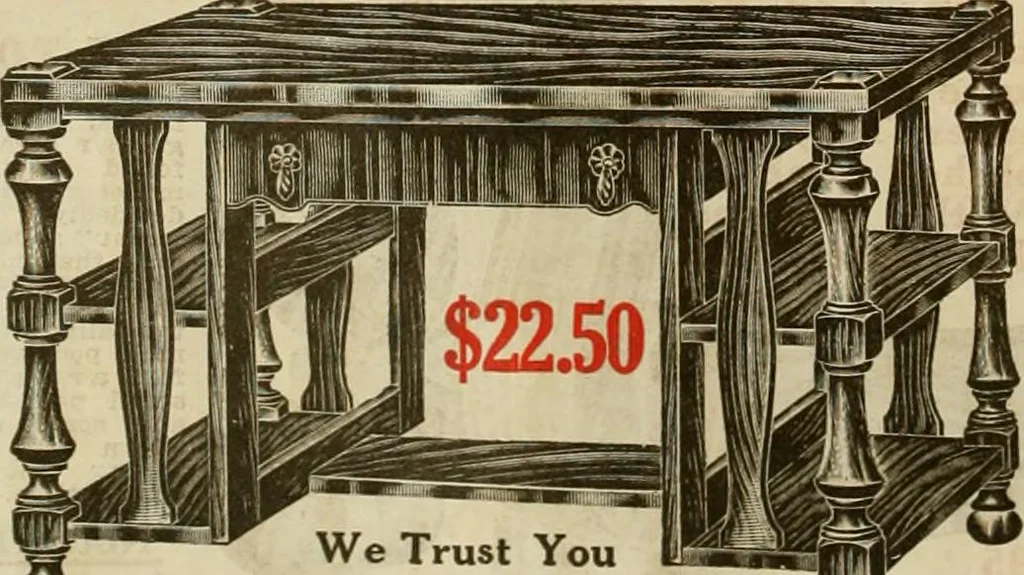 An illustration from Let Hartman feather your nest., 1916, leaf 225