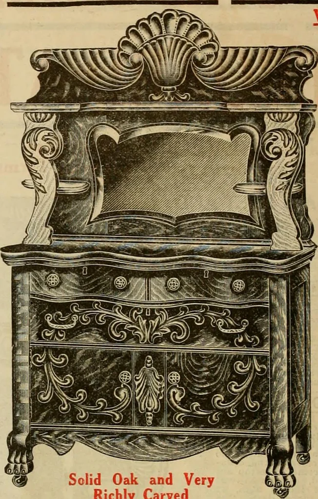 An illustration from Let Hartman feather your nest., 1916, leaf 251