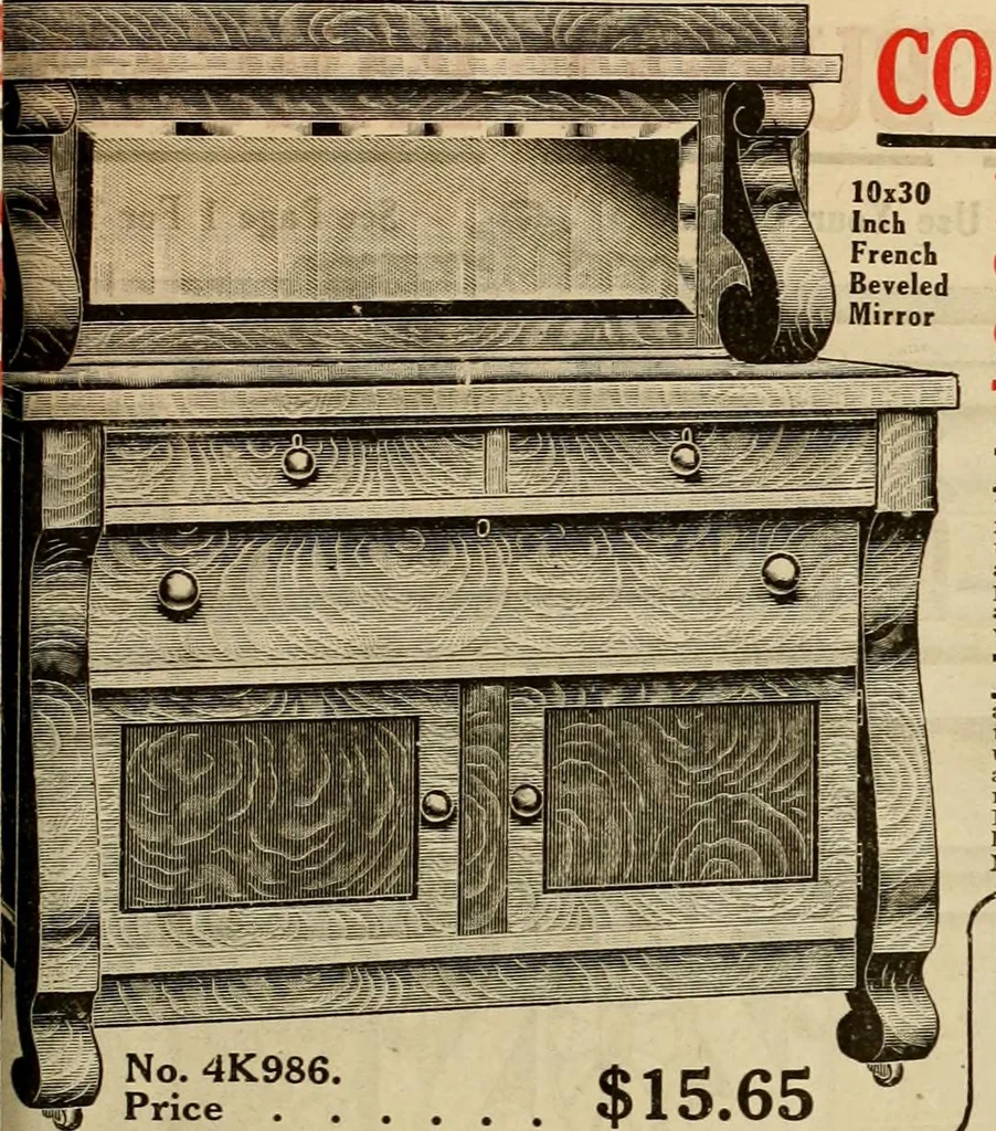 An illustration from Let Hartman feather your nest., 1916, leaf 254