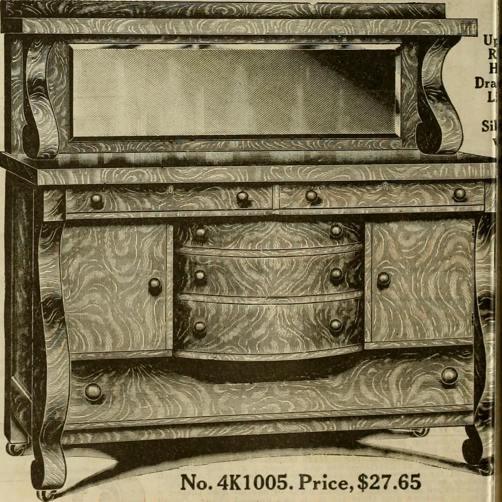 An illustration from Let Hartman feather your nest., 1916, leaf 257