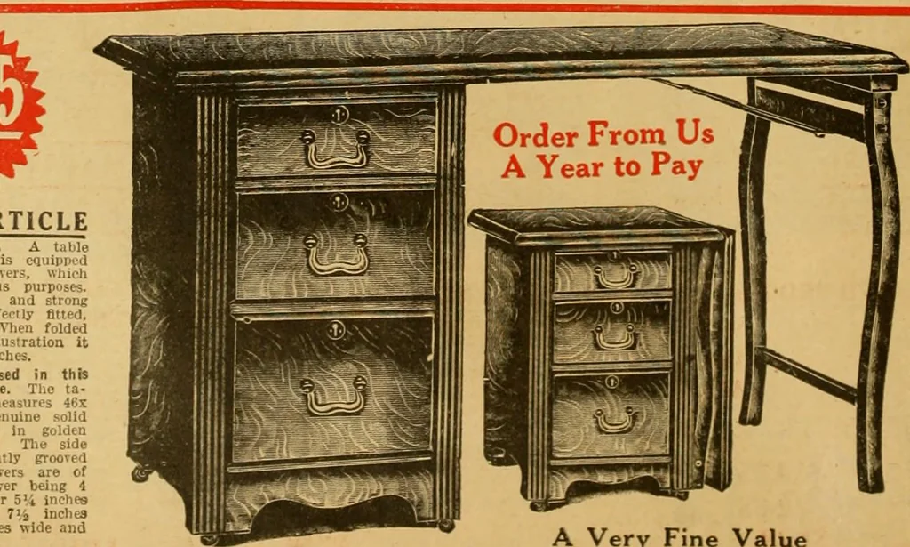 An illustration from Let Hartman feather your nest., 1916, leaf 283
