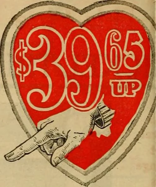 An illustration from Let Hartman feather your nest., 1916, leaf 371