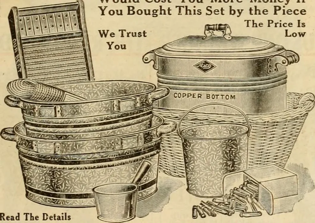 An illustration from Let Hartman feather your nest., 1916, leaf 392