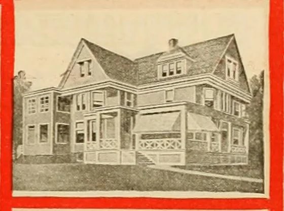 An illustration from Let Hartman feather your nest., 1916, leaf 400