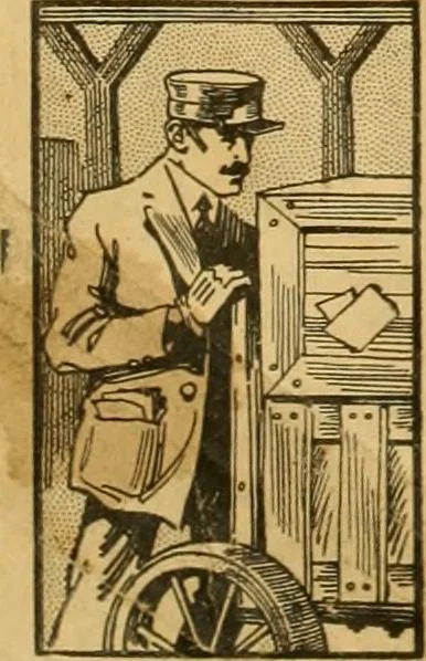 An illustration from Let Hartman feather your nest., 1916, leaf 7