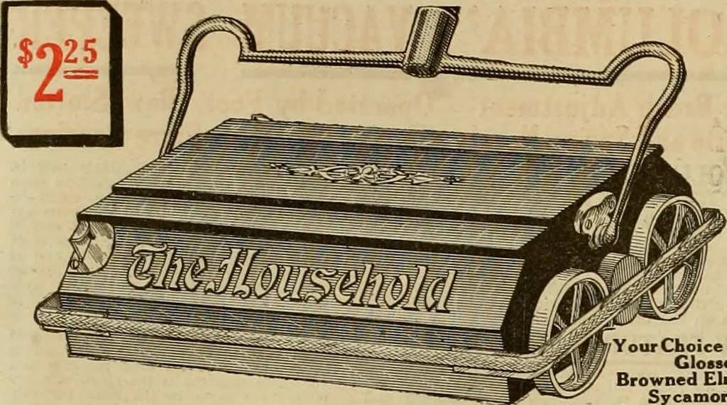 An illustration from Let Hartman feather your nest., 1916, leaf 71
