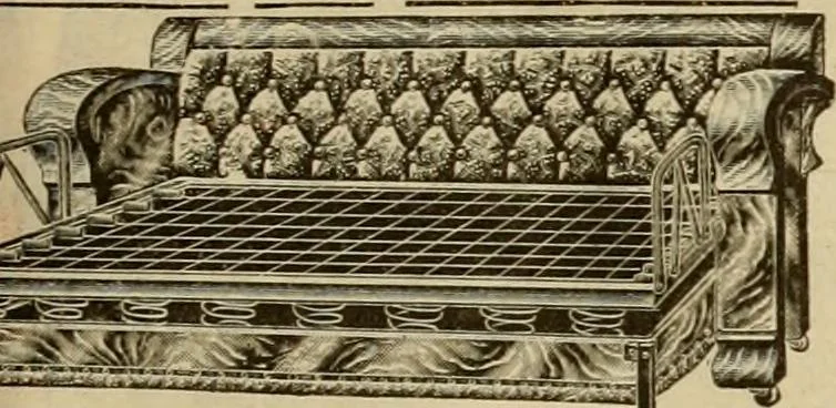 An illustration from Let Hartman feather your nest., 1916, leaf 72