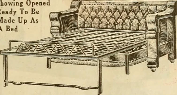 An illustration from Let Hartman feather your nest., 1916, leaf 72