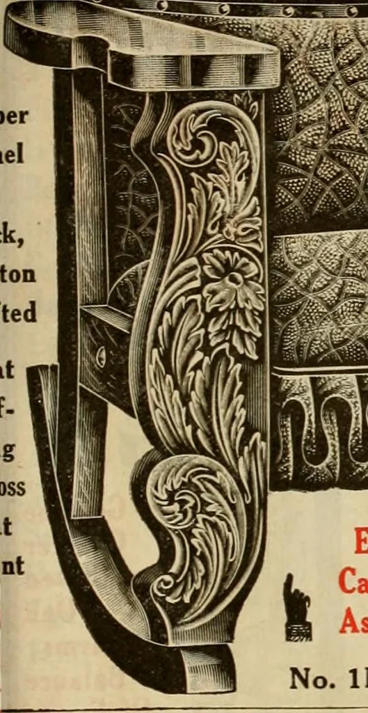 An illustration from Let Hartman feather your nest., 1916, leaf 74