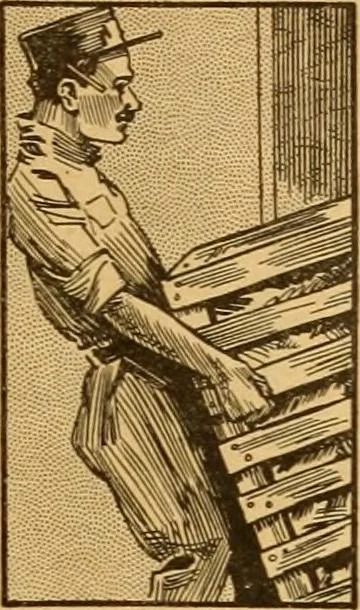 An illustration from Let Hartman feather your nest., 1916, leaf 8