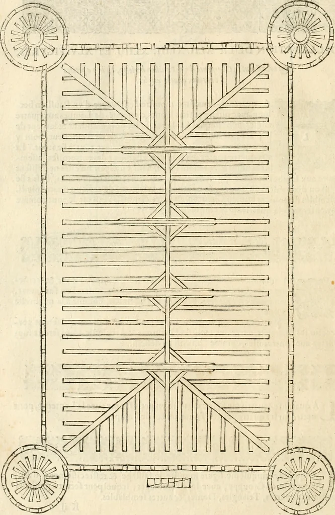 An illustration from Le theatre de l'art de charpentier : enrichi de diuerses figures, auec l'interpretation dicelles faict & dresse, 1627, leaf 79