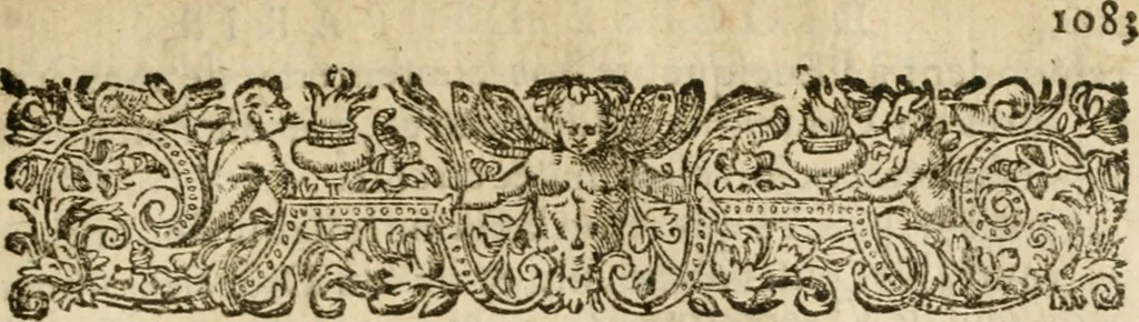 An illustration from Le theatre des antiquitez de Paris; où est traicté de la fondation des eglises et chapelles de la cité, vniuersité, ville et diocese de Paris; comme aussi de l'institution du Parlement, fondation de l'vniuersité & colleges & autres choses remarquables. Diuisé en quatre liures, 1612, leaf 1104