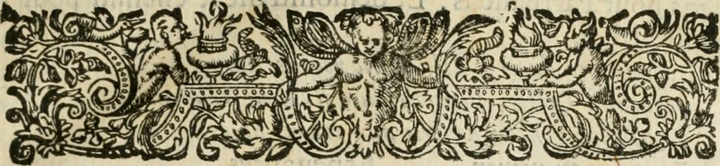 An illustration from Le theatre des antiquitez de Paris; où est traicté de la fondation des eglises et chapelles de la cité, vniuersité, ville et diocese de Paris; comme aussi de l'institution du Parlement, fondation de l'vniuersité & colleges & autres choses remarquables. Diuisé en quatre liures, 1612, leaf 22