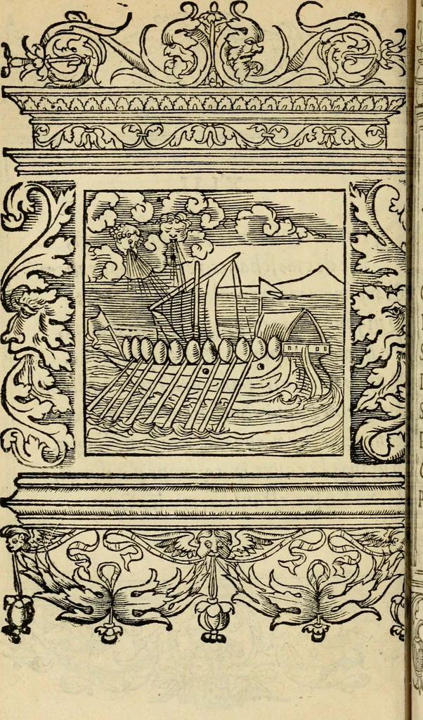 An illustration from Le theatre des bons engins : auquel sont contenuz cent emblemes moraulx, 1545, leaf 103