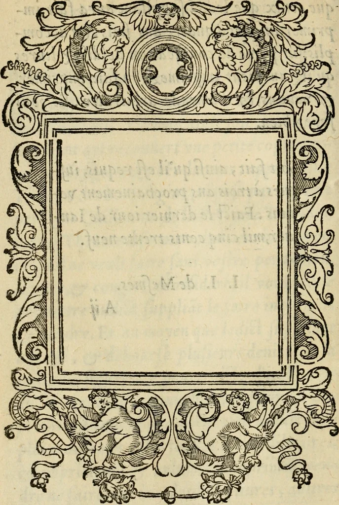 An illustration from Le theatre des bons engins : auquel sont contenuz cent emblemes moraulx, 1545, leaf 11