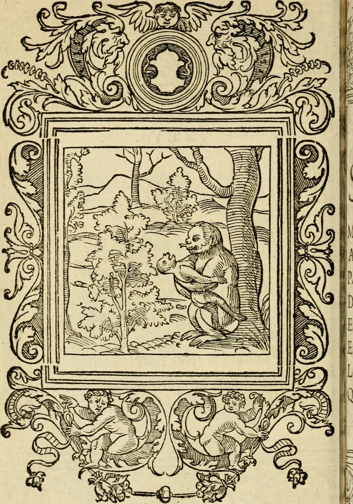 An illustration from Le theatre des bons engins : auquel sont contenuz cent emblemes moraulx, 1545, leaf 111