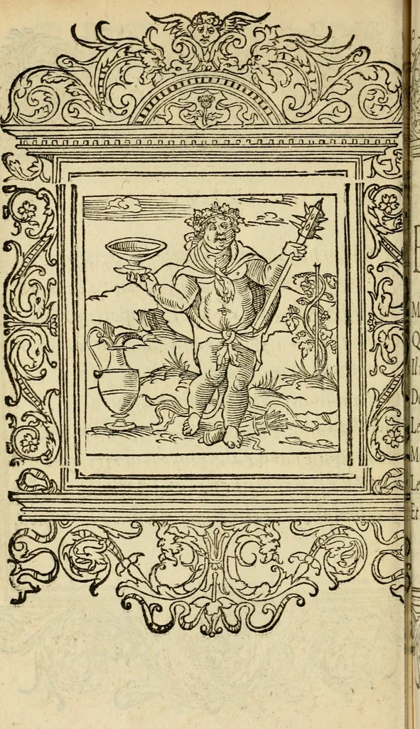 An illustration from Le theatre des bons engins : auquel sont contenuz cent emblemes moraulx, 1545, leaf 113