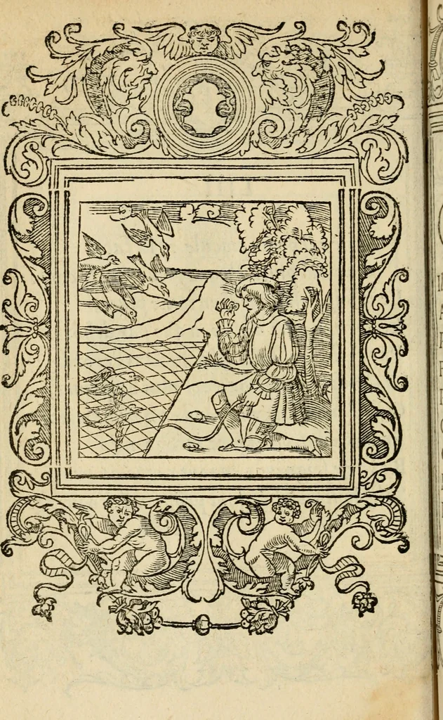 An illustration from Le theatre des bons engins : auquel sont contenuz cent emblemes moraulx, 1545, leaf 125