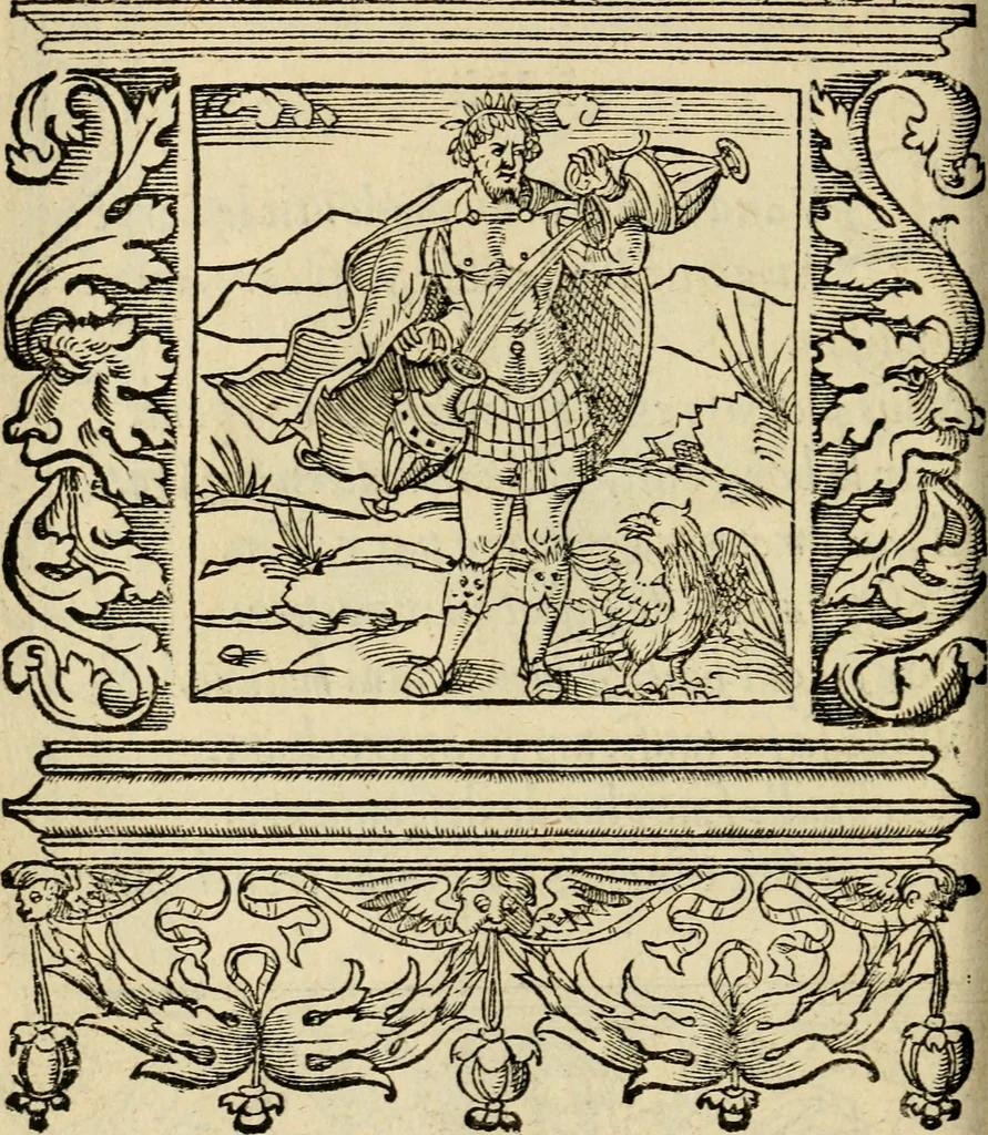 An illustration from Le theatre des bons engins : auquel sont contenuz cent emblemes moraulx, 1545, leaf 131