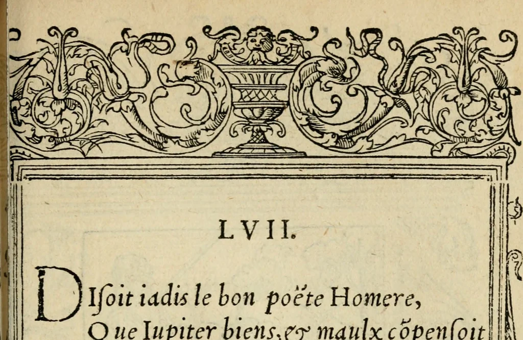 An illustration from Le theatre des bons engins : auquel sont contenuz cent emblemes moraulx, 1545, leaf 132