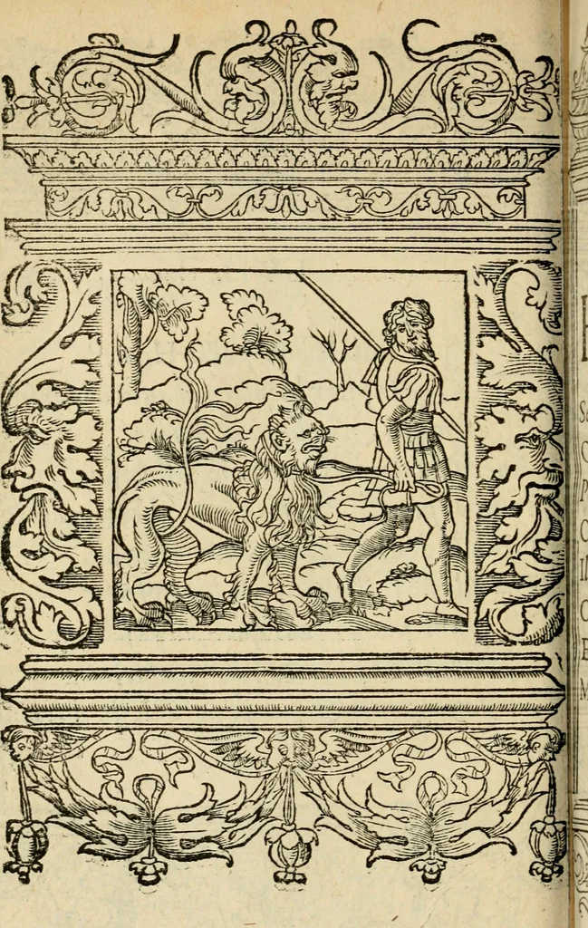 An illustration from Le theatre des bons engins : auquel sont contenuz cent emblemes moraulx, 1545, leaf 133