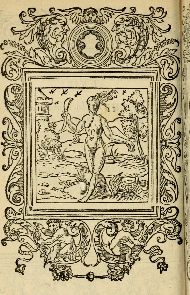 An illustration from Le theatre des bons engins : auquel sont contenuz cent emblemes moraulx, 1545, leaf 143
