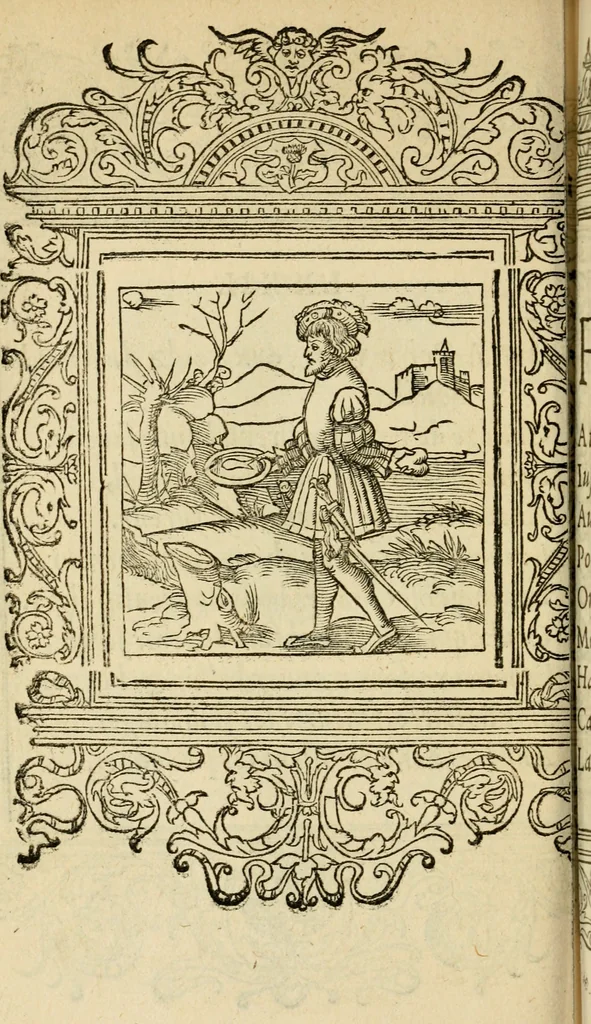 An illustration from Le theatre des bons engins : auquel sont contenuz cent emblemes moraulx, 1545, leaf 163