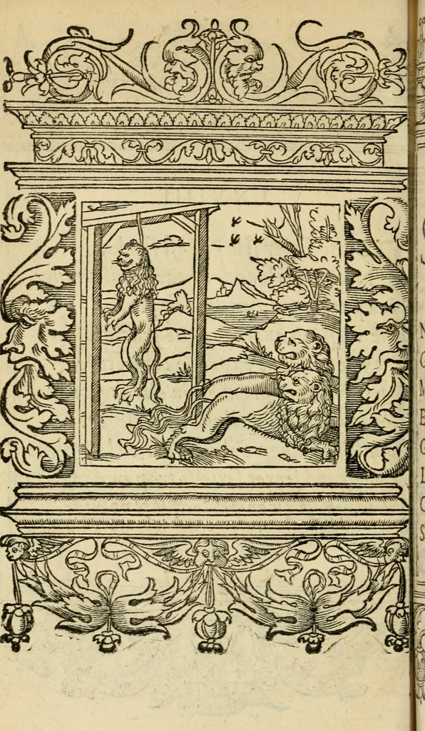 An illustration from Le theatre des bons engins : auquel sont contenuz cent emblemes moraulx, 1545, leaf 167