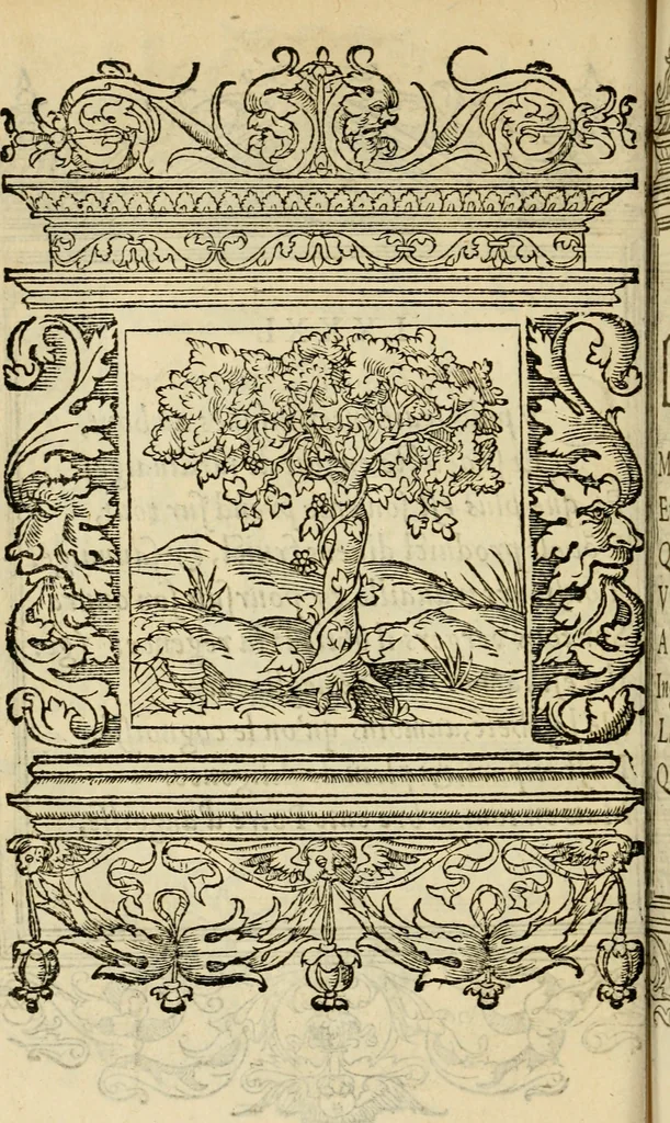 An illustration from Le theatre des bons engins : auquel sont contenuz cent emblemes moraulx, 1545, leaf 181