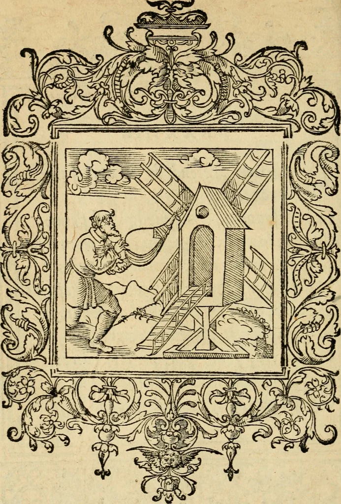 An illustration from Le theatre des bons engins : auquel sont contenuz cent emblemes moraulx, 1545, leaf 187