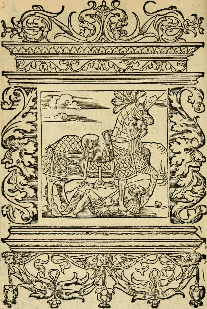 An illustration from Le theatre des bons engins : auquel sont contenuz cent emblemes moraulx, 1545, leaf 199