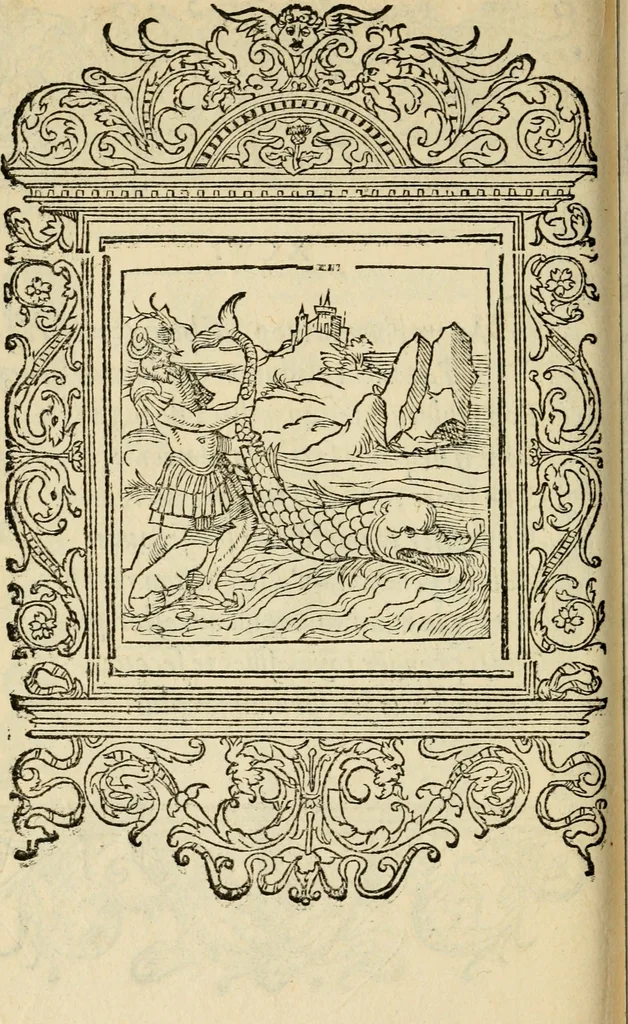 An illustration from Le theatre des bons engins : auquel sont contenuz cent emblemes moraulx, 1545, leaf 209