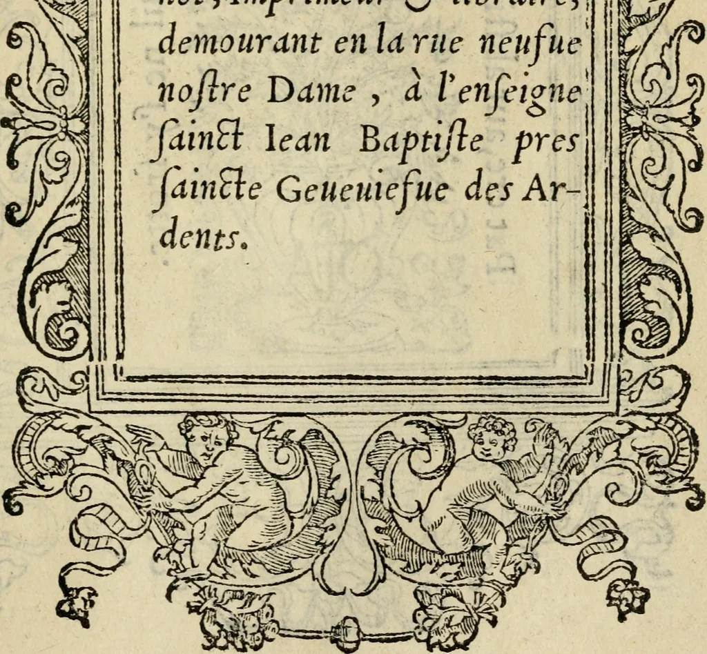 An illustration from Le theatre des bons engins : auquel sont contenuz cent emblemes moraulx, 1545, leaf 220