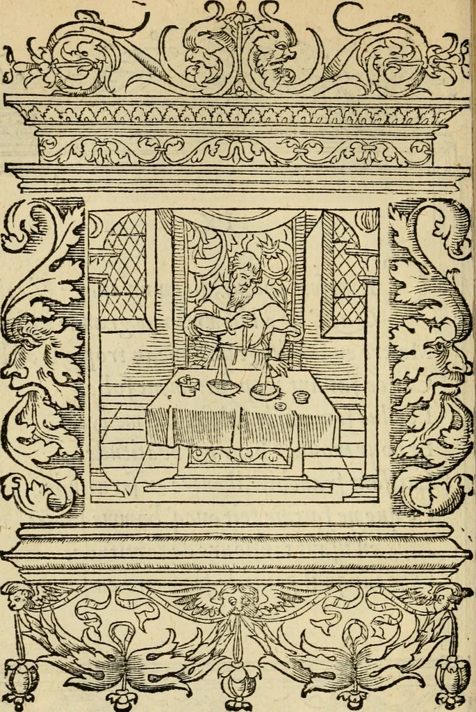 An illustration from Le theatre des bons engins : auquel sont contenuz cent emblemes moraulx, 1545, leaf 37