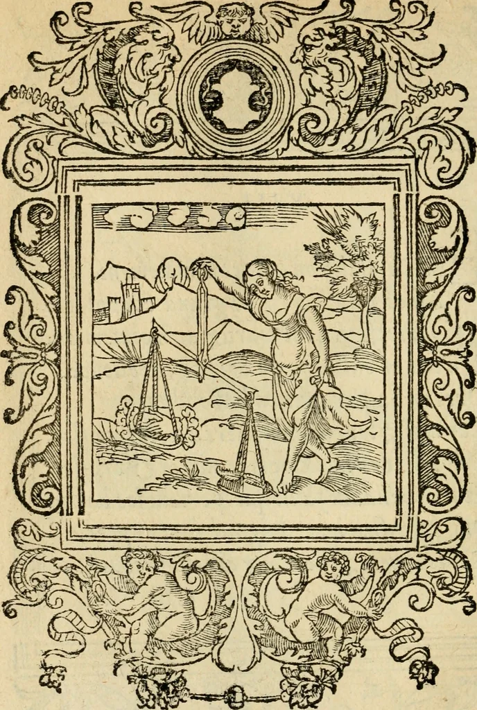 An illustration from Le theatre des bons engins : auquel sont contenuz cent emblemes moraulx, 1545, leaf 45